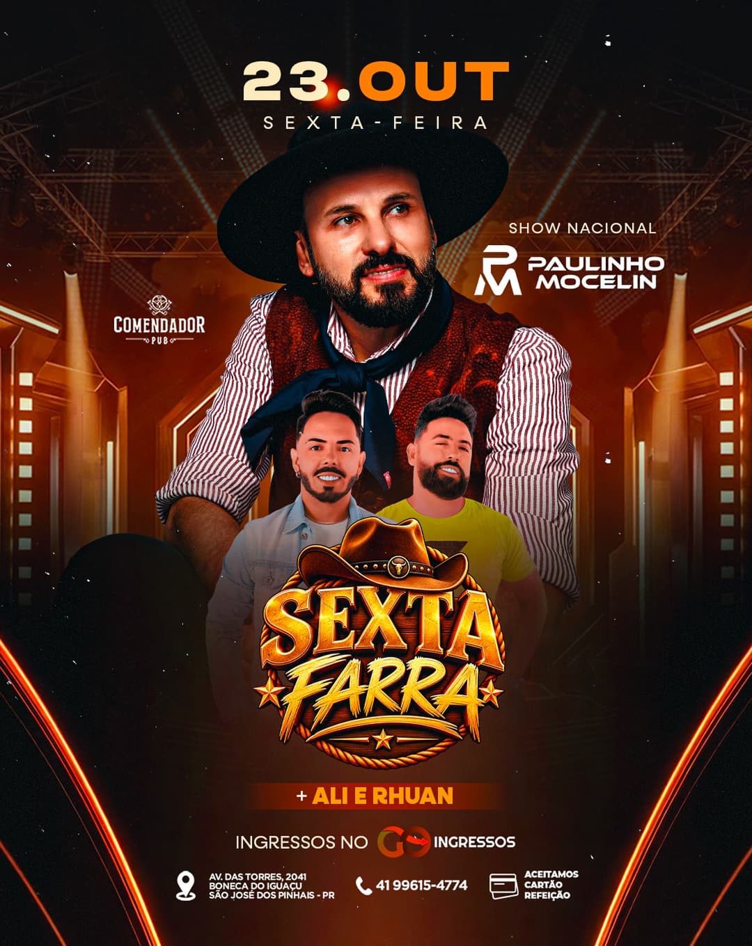Flyer de PAULINHO MOCELIN