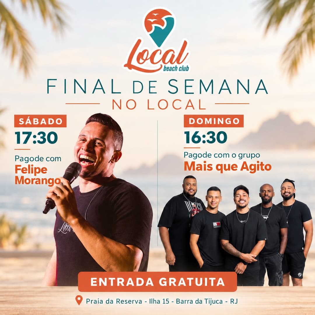 Flyer de Felipe Morango