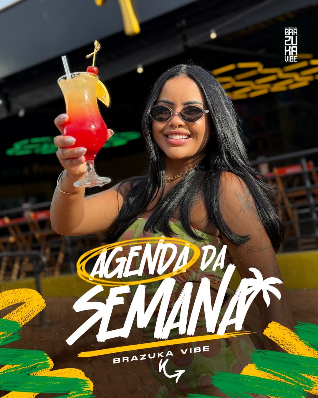 Flyer de Deiverson, Taynara Costa, DJ da Casa e João Freitas