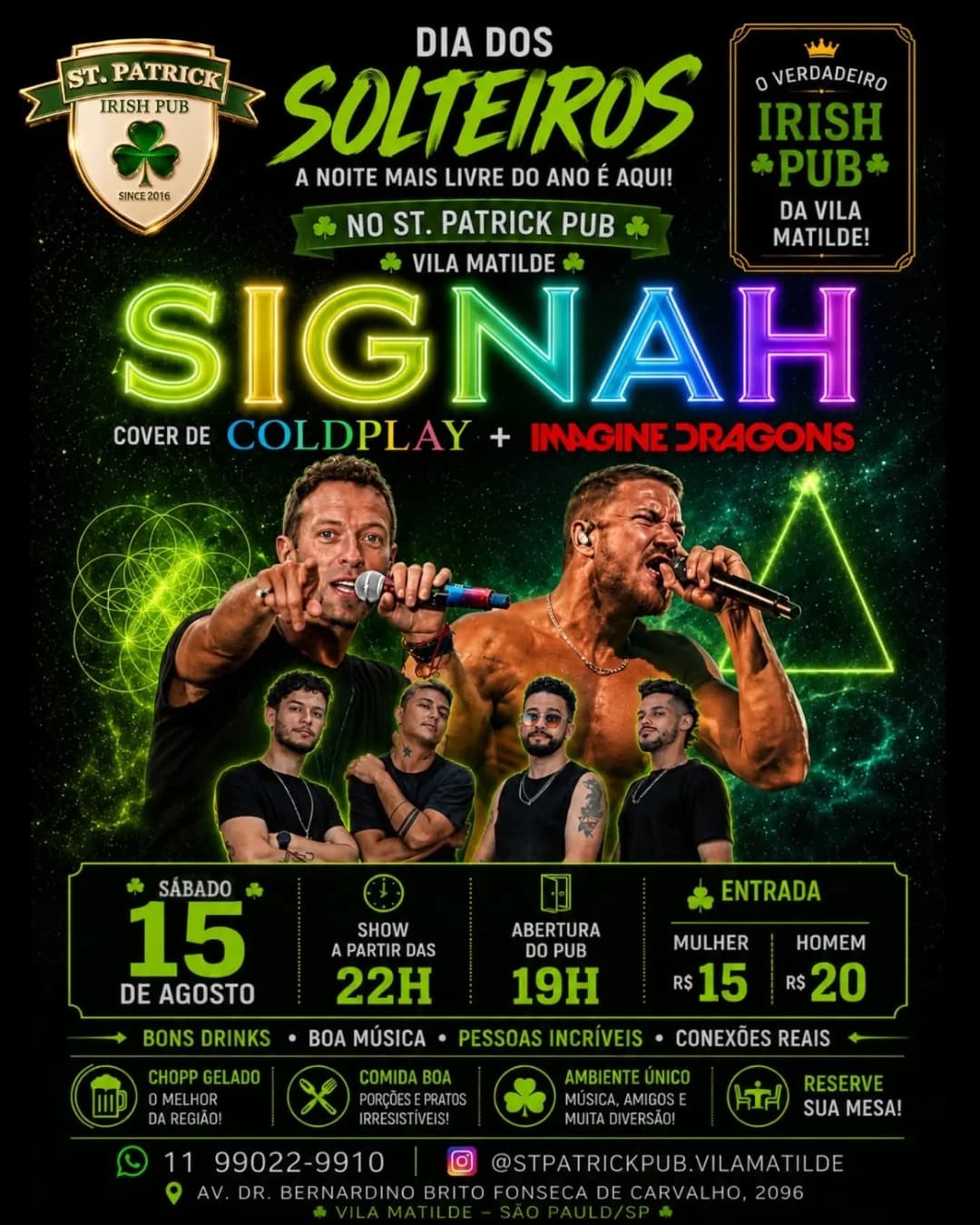 Flyer de Banda Signah