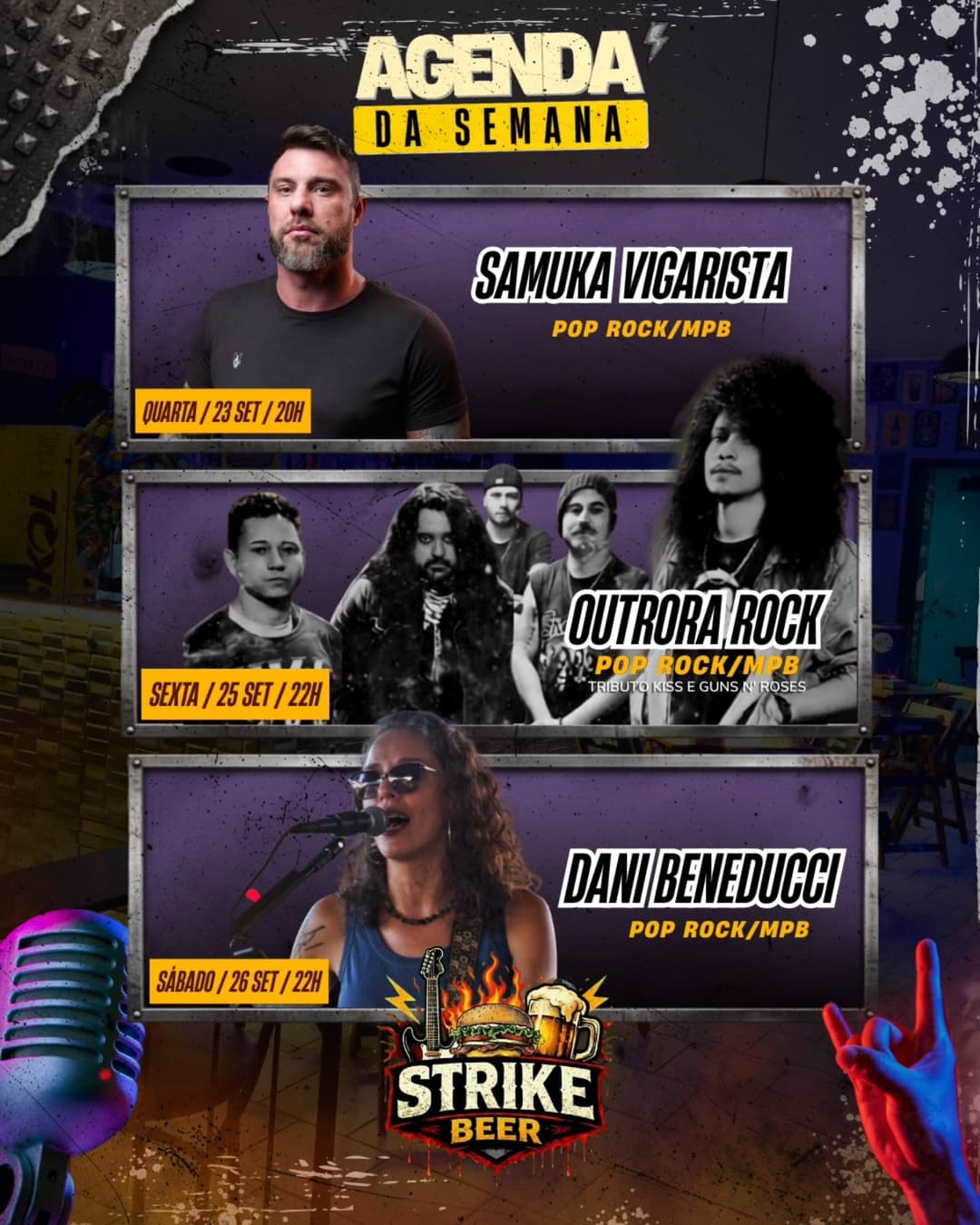 Flyer de Outrora Rock Revival