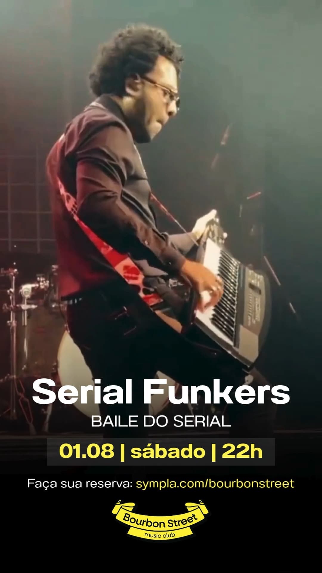Flyer de Serial Funkers