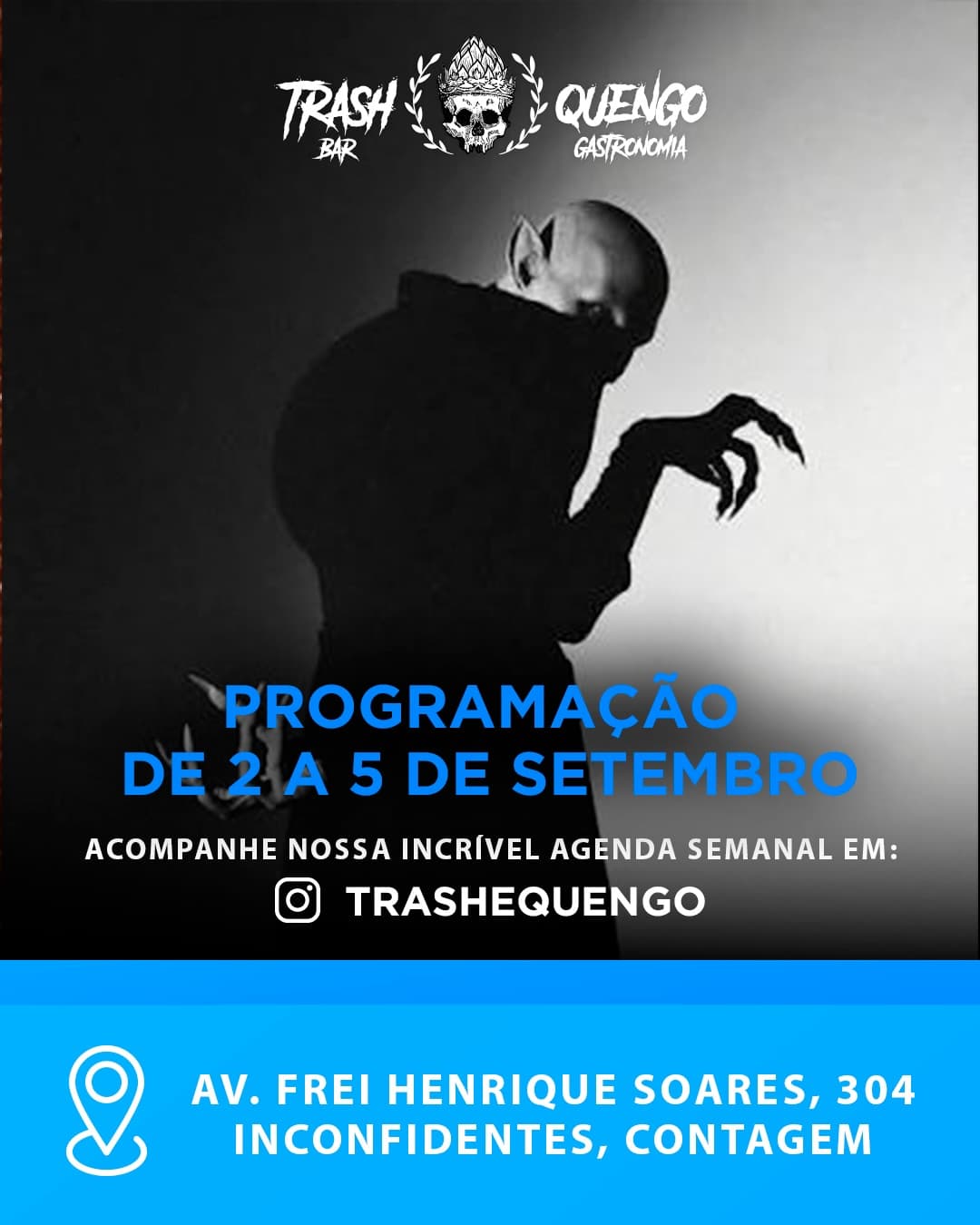 Flyer de Ângelo Menezes