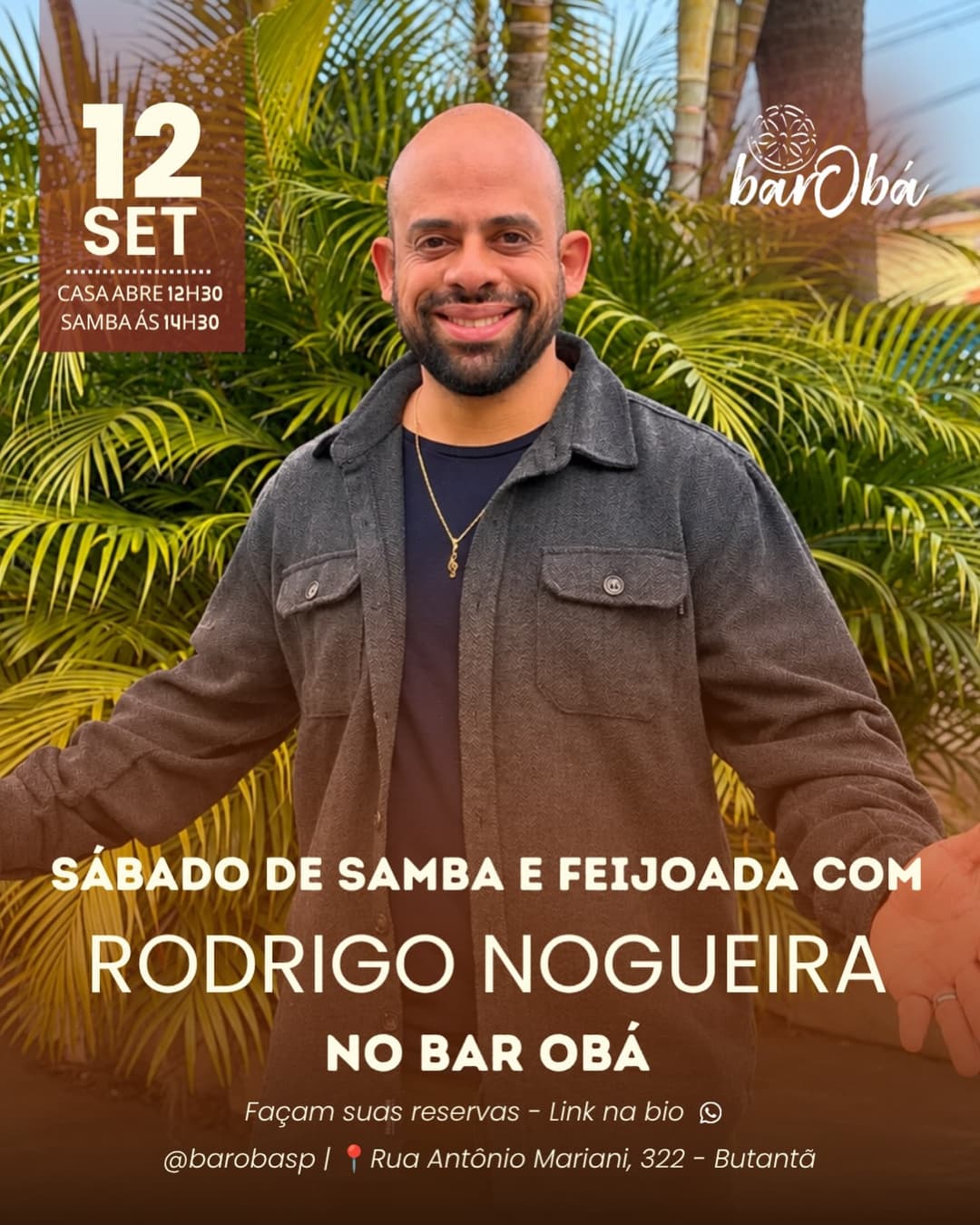 Flyer de Rodrigo Nogueira