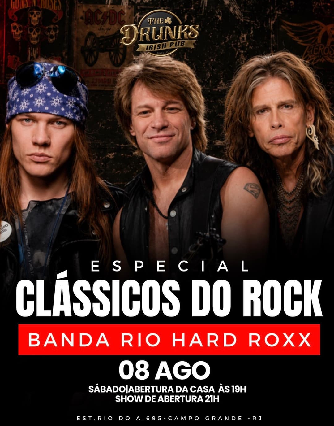 Flyer de Rio Hard Roxx