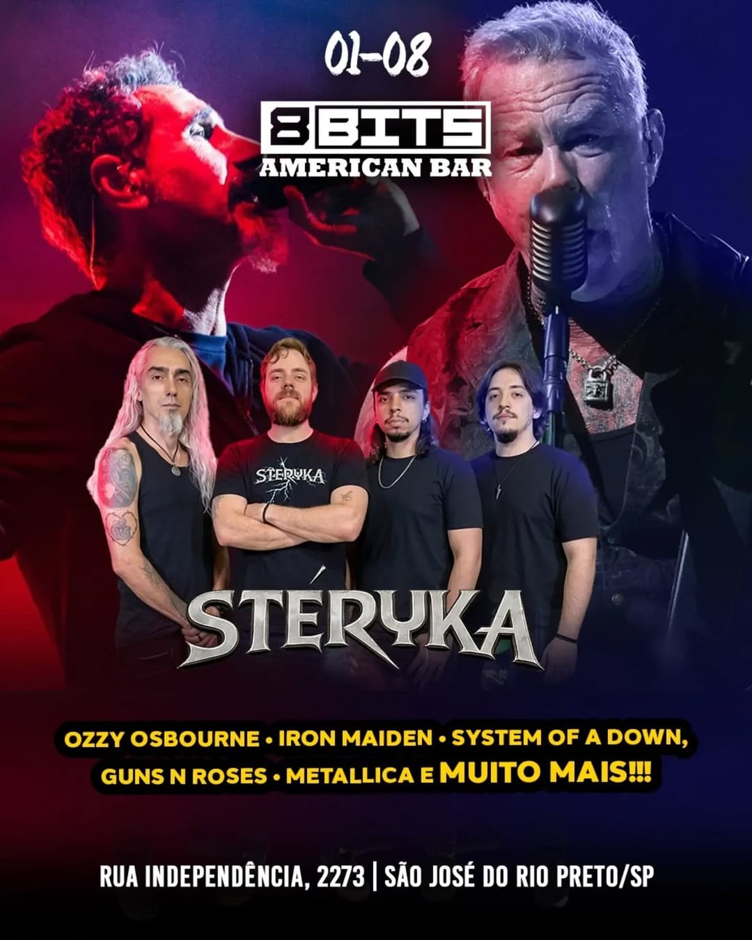 Flyer de Banda STÉRYKA