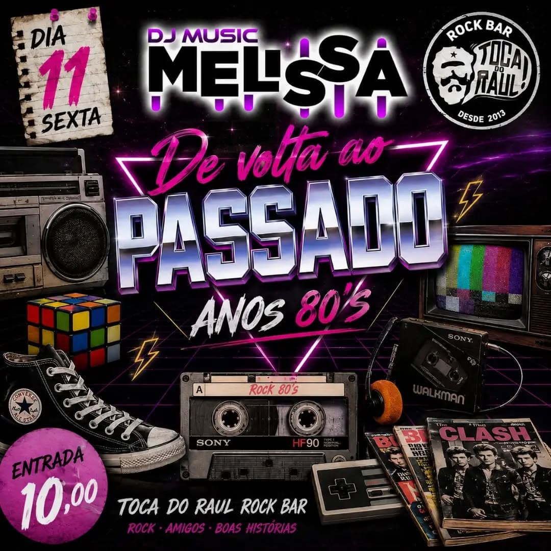 Flyer de DJ Melissa