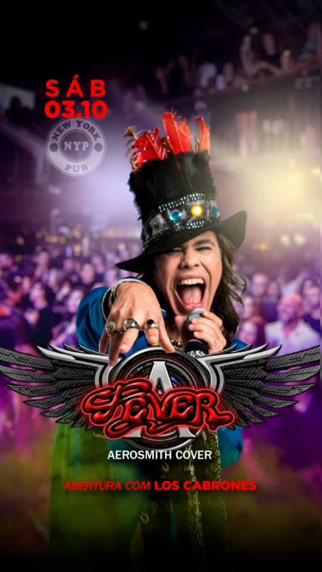 Flyer de Banda Fever e Los Cabrones