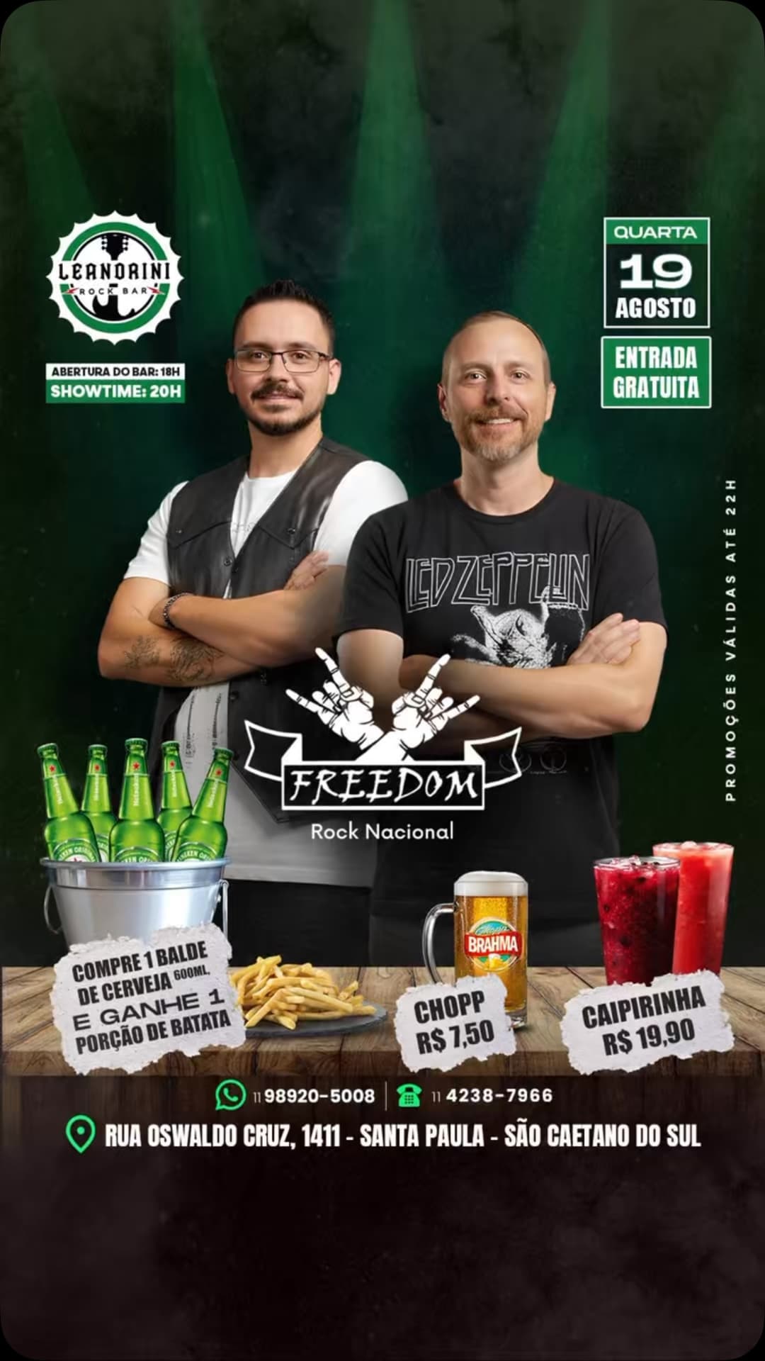 Flyer de Freedom