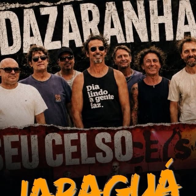 Flyer de Rocket Science, Dazaranha e mais 3 artistas