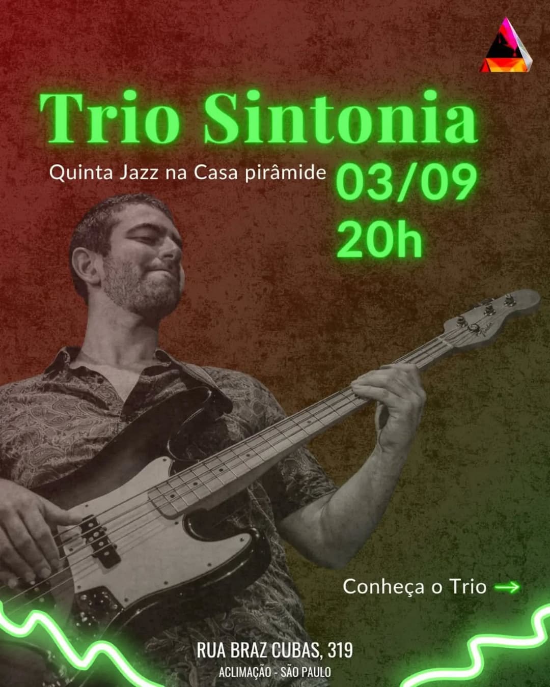 Flyer de Trio Sintonia