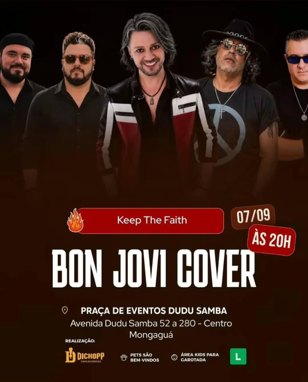 Flyer de Keep the Faith