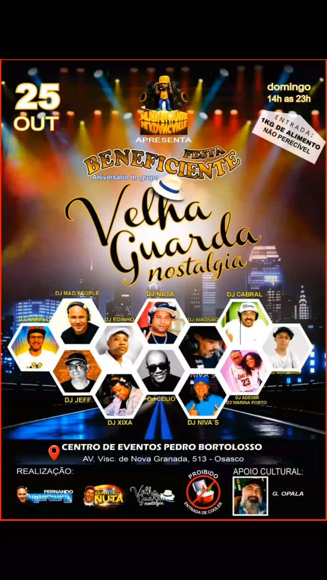 Flyer de Nuta Dj, Dj Celio, DJ MAD PEOPLE e mais 10 artistas