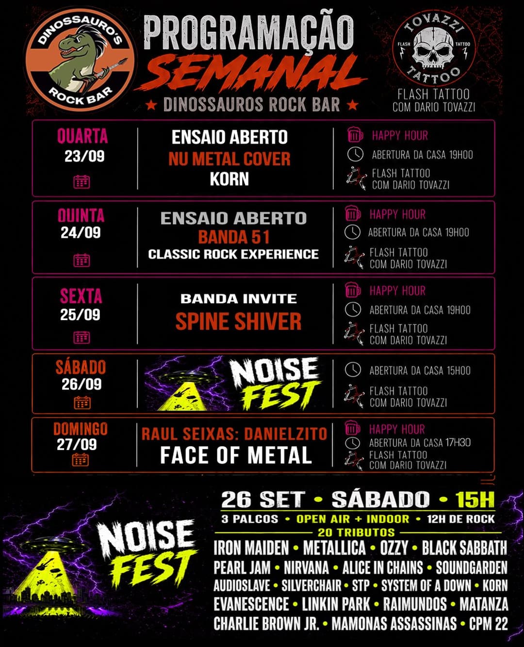 Flyer de Banda 51