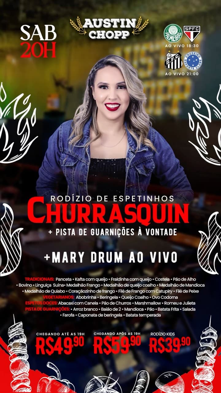Flyer de Mary Drum