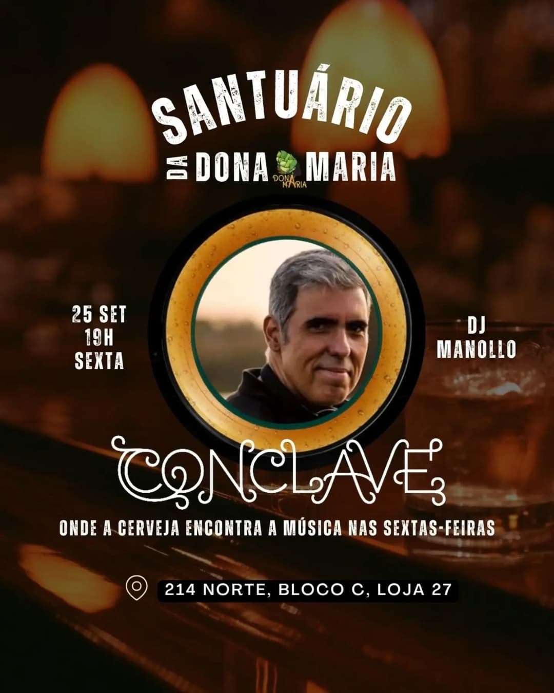 Flyer de DJ Manollo