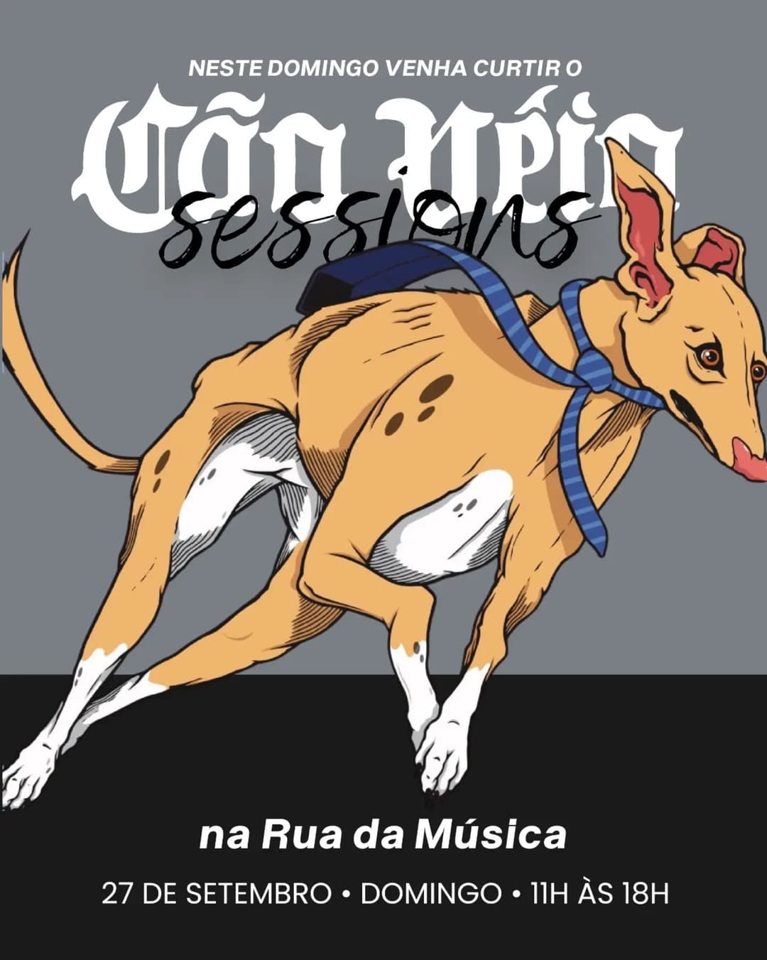 Flyer de Blues Inc., barn.bash e mais 2 artistas
