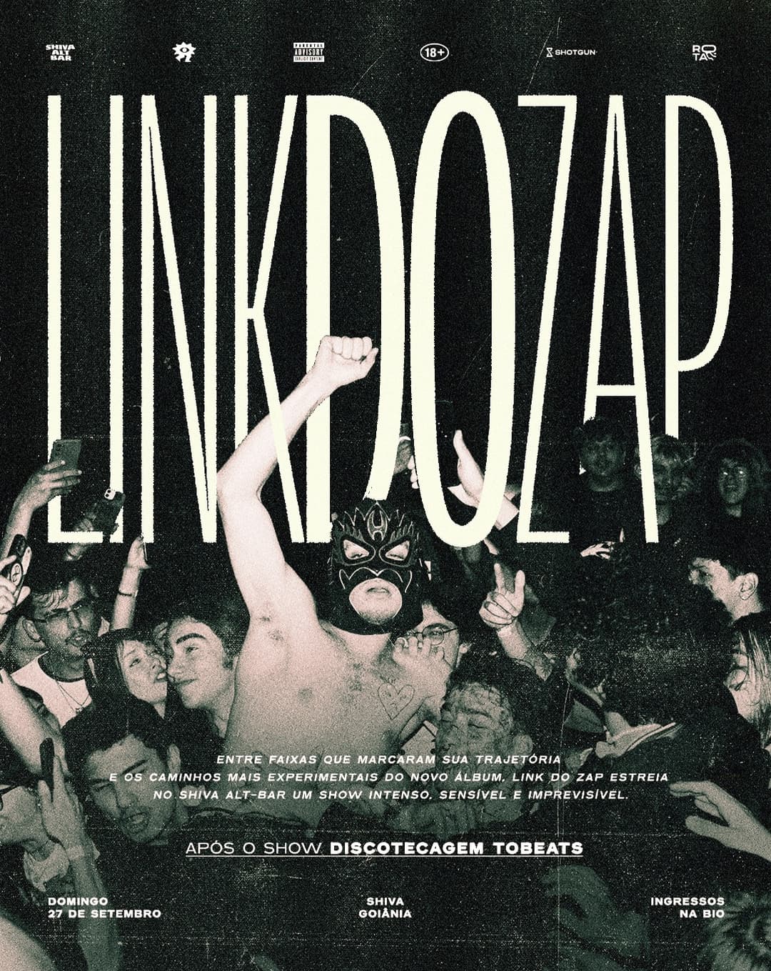 Flyer de Tobias e Link