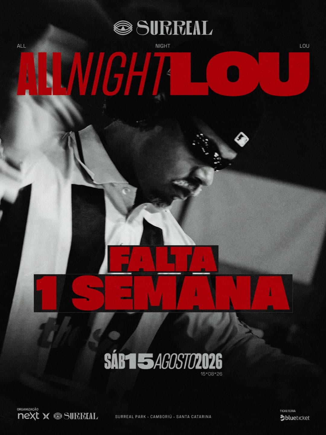 Flyer de All Night Lou