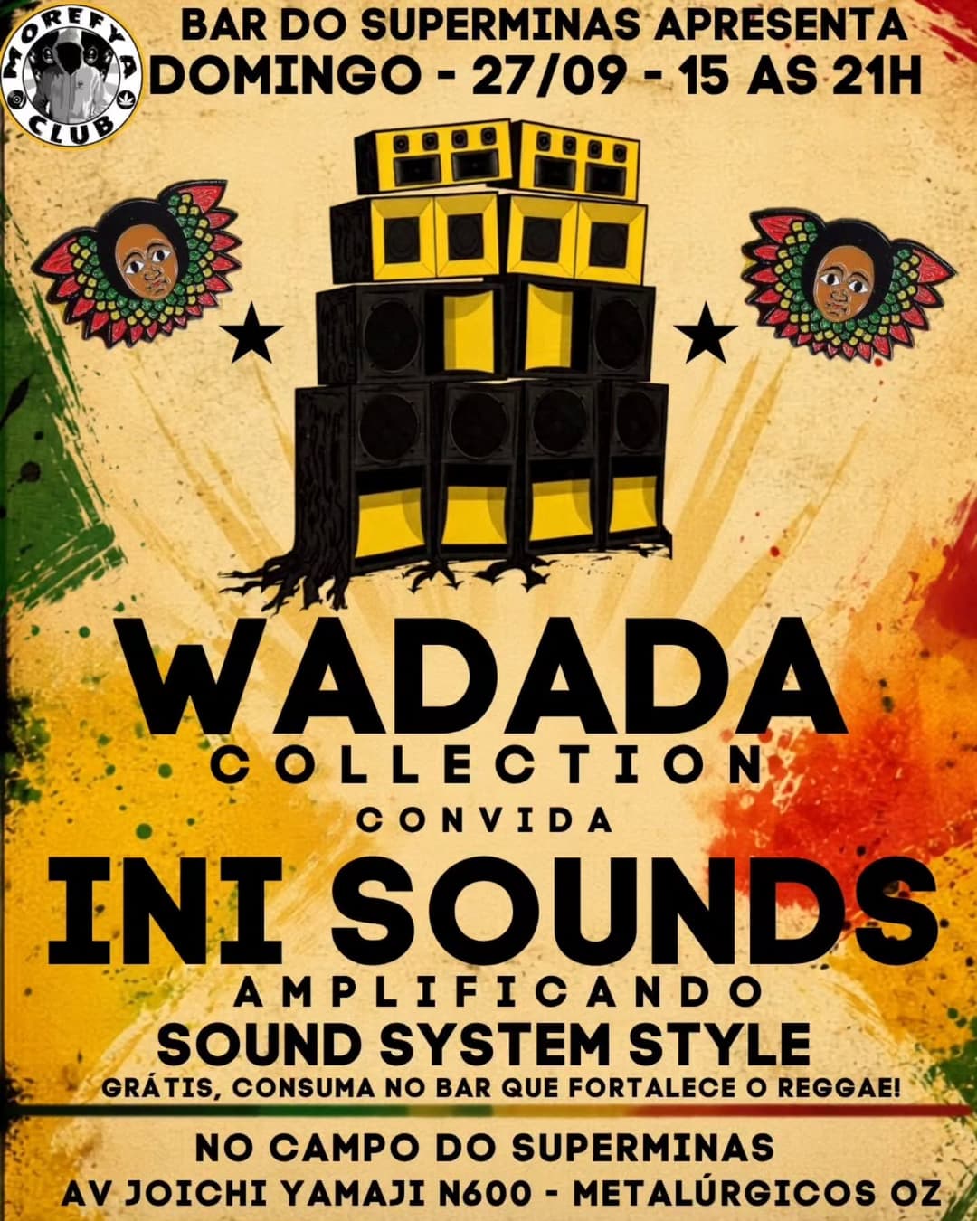 Flyer de Ini Sounds