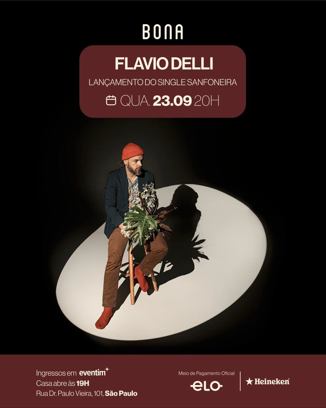 Flyer de Flavio Delli