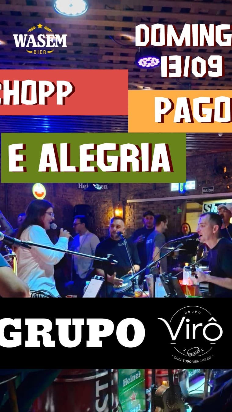 Flyer de Grupo Viro