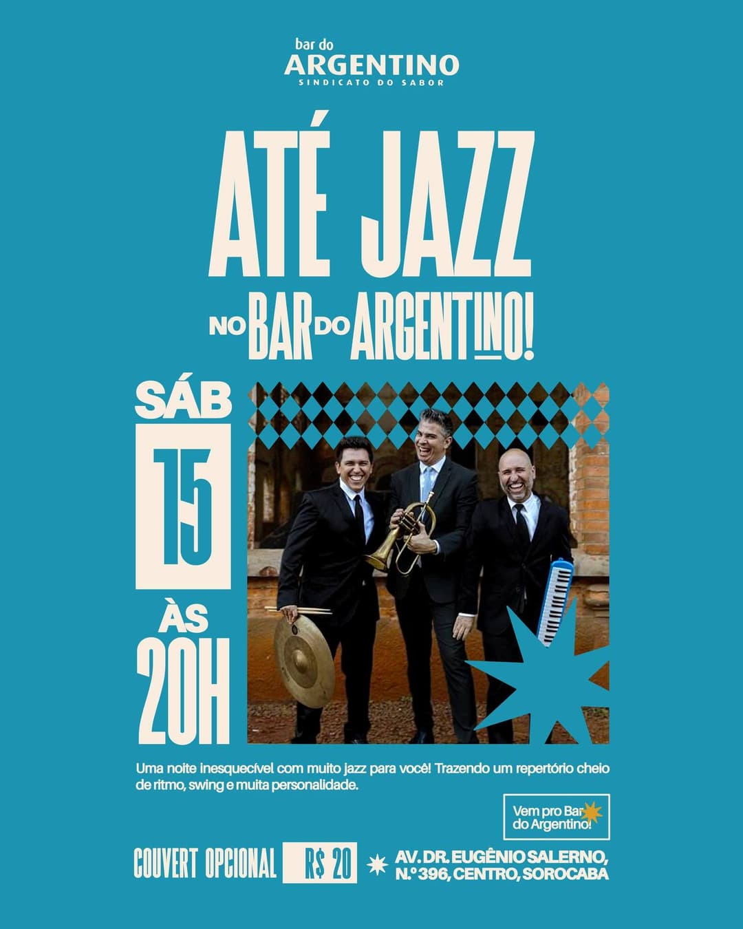 Flyer de Até Jazz Music