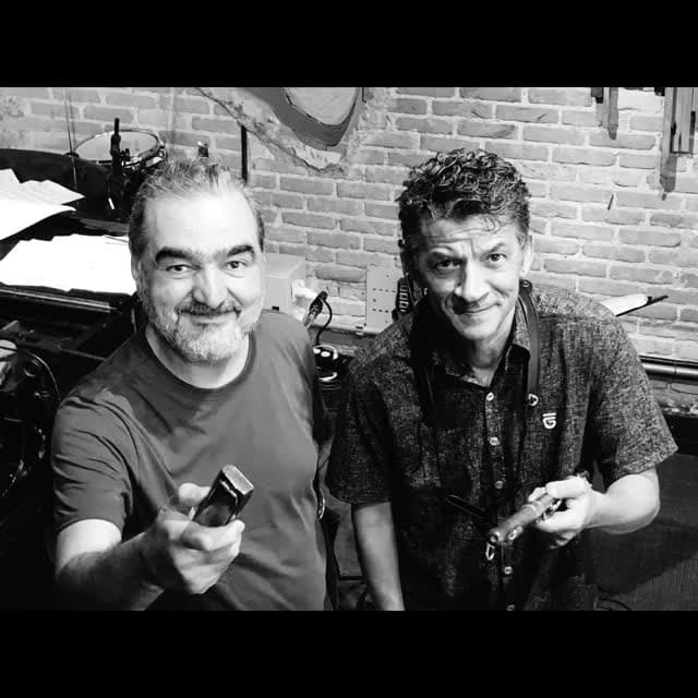 Flyer de Emilio Mendonça e Vitor Alcântara
