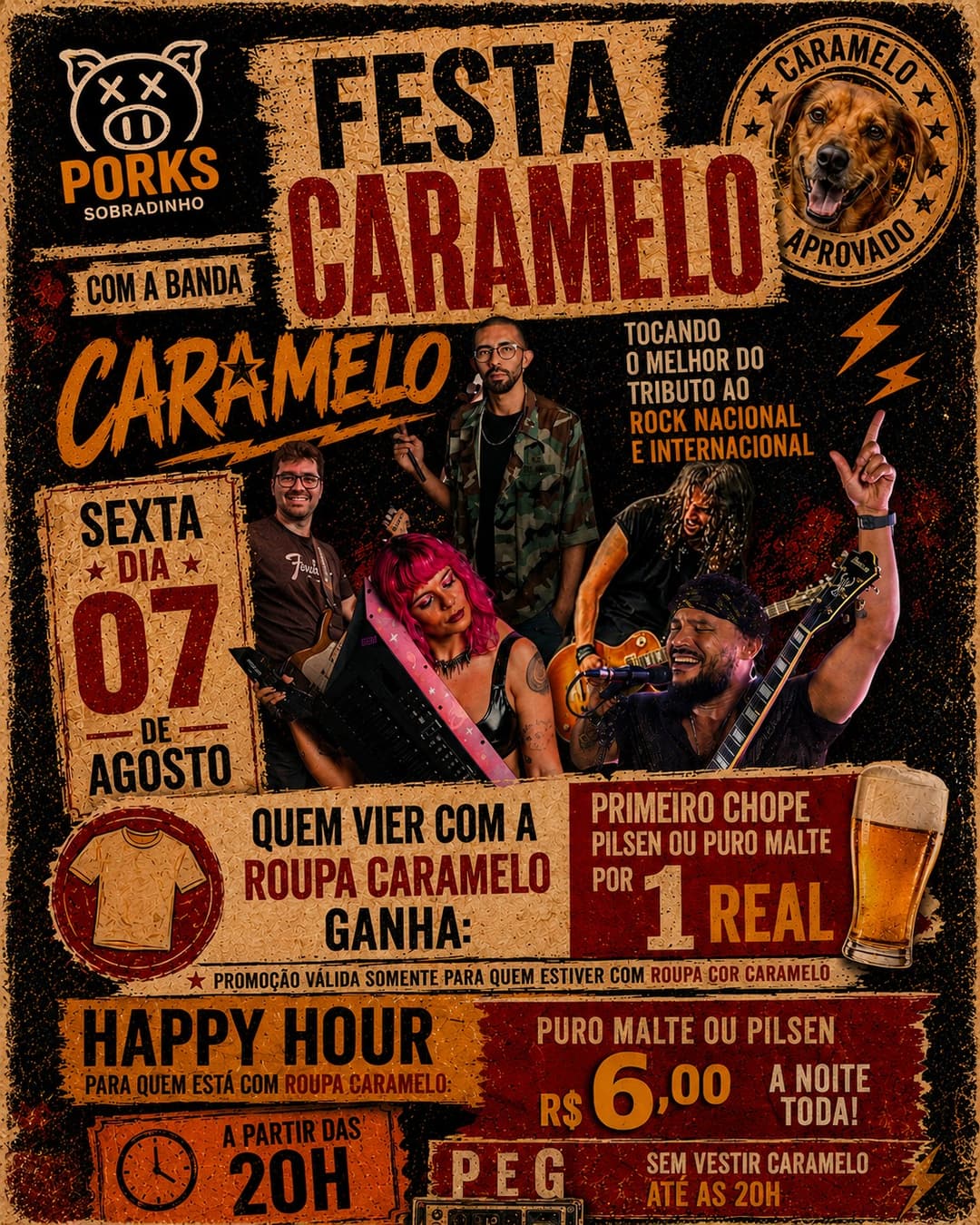 Flyer de Caramelo