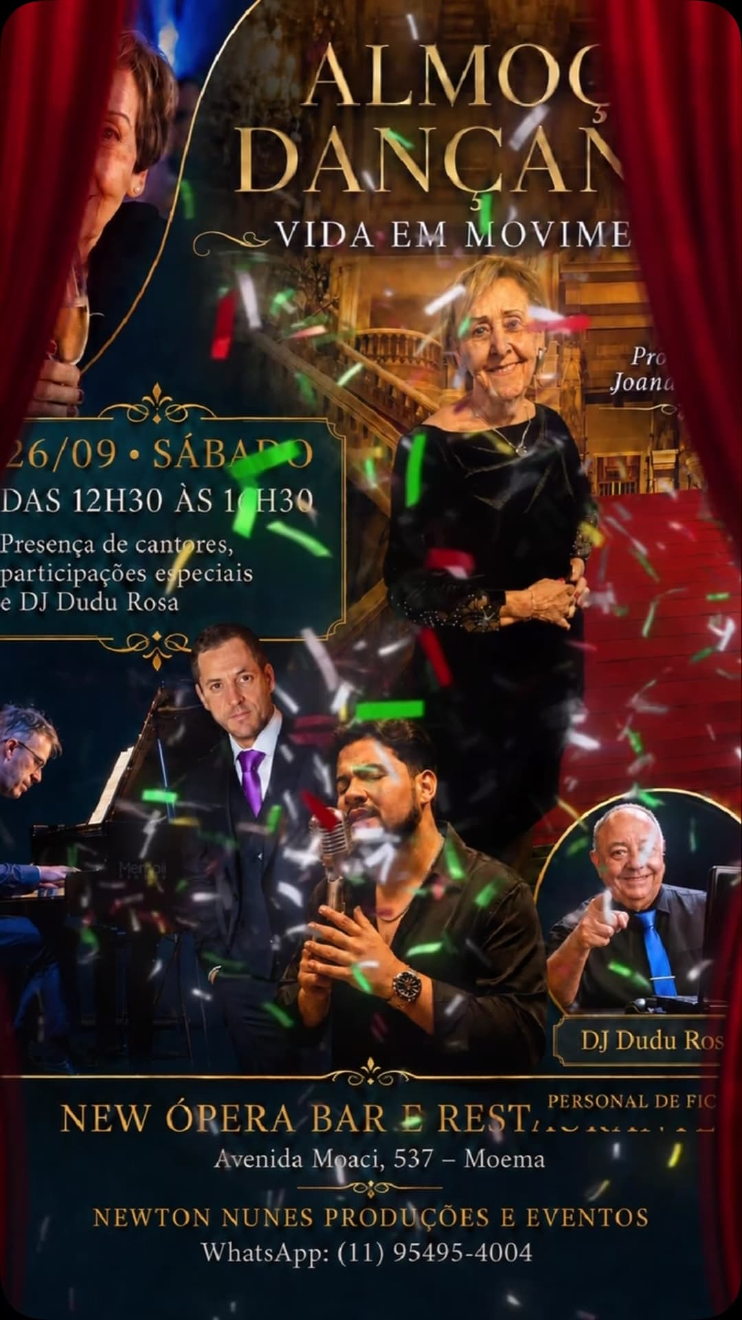 Flyer de DJ Dudu Rosa