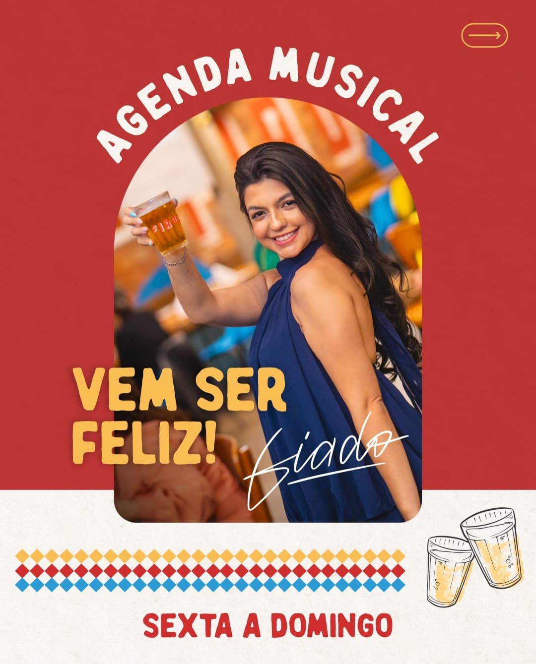 Flyer de Yuri Vieira