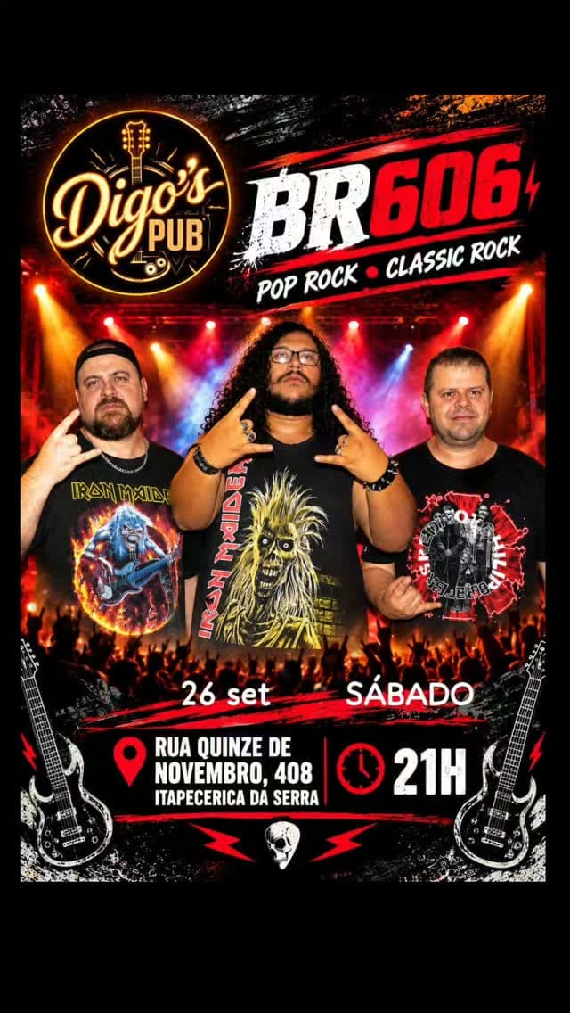 Flyer de bandabr606oficial