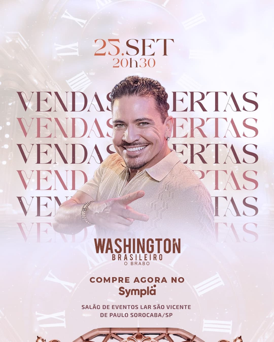 Flyer de Washington Brasileiro