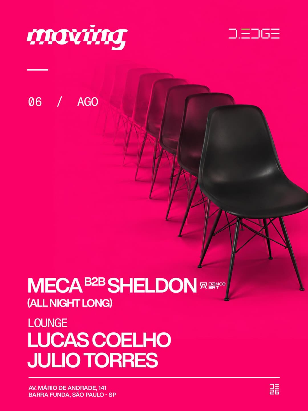 Flyer de Lucas Coelho