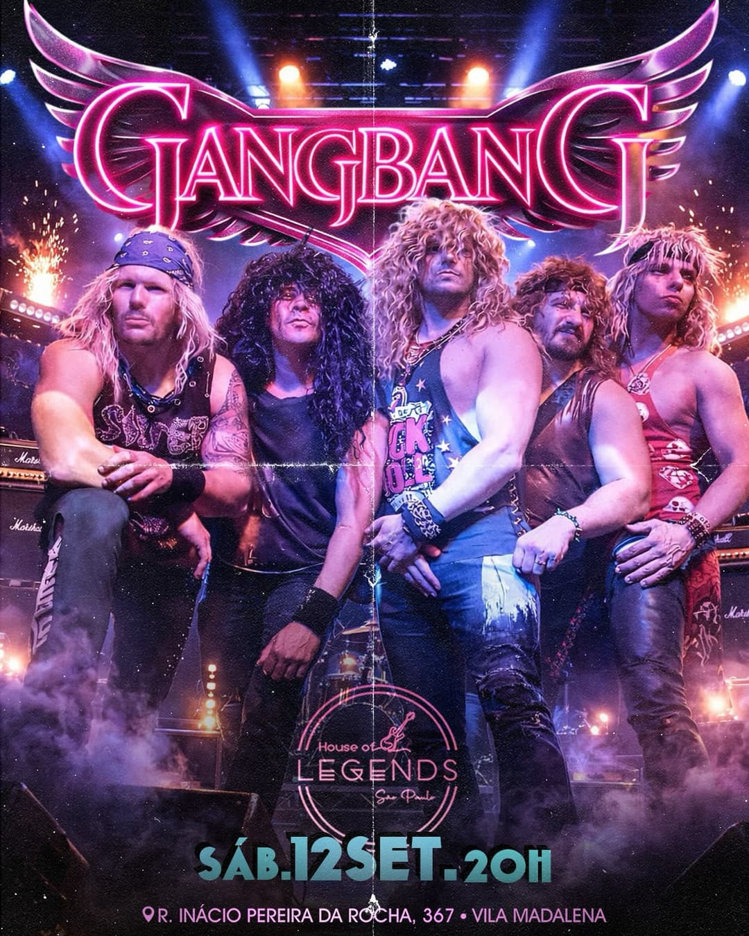Flyer de Gang Bang