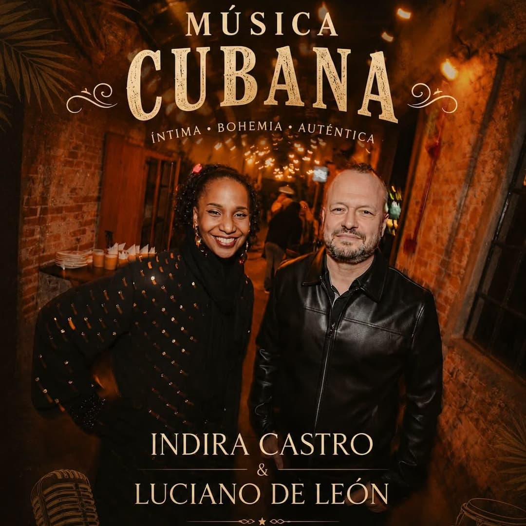 Flyer de Indira Castro e luciano.de.leon