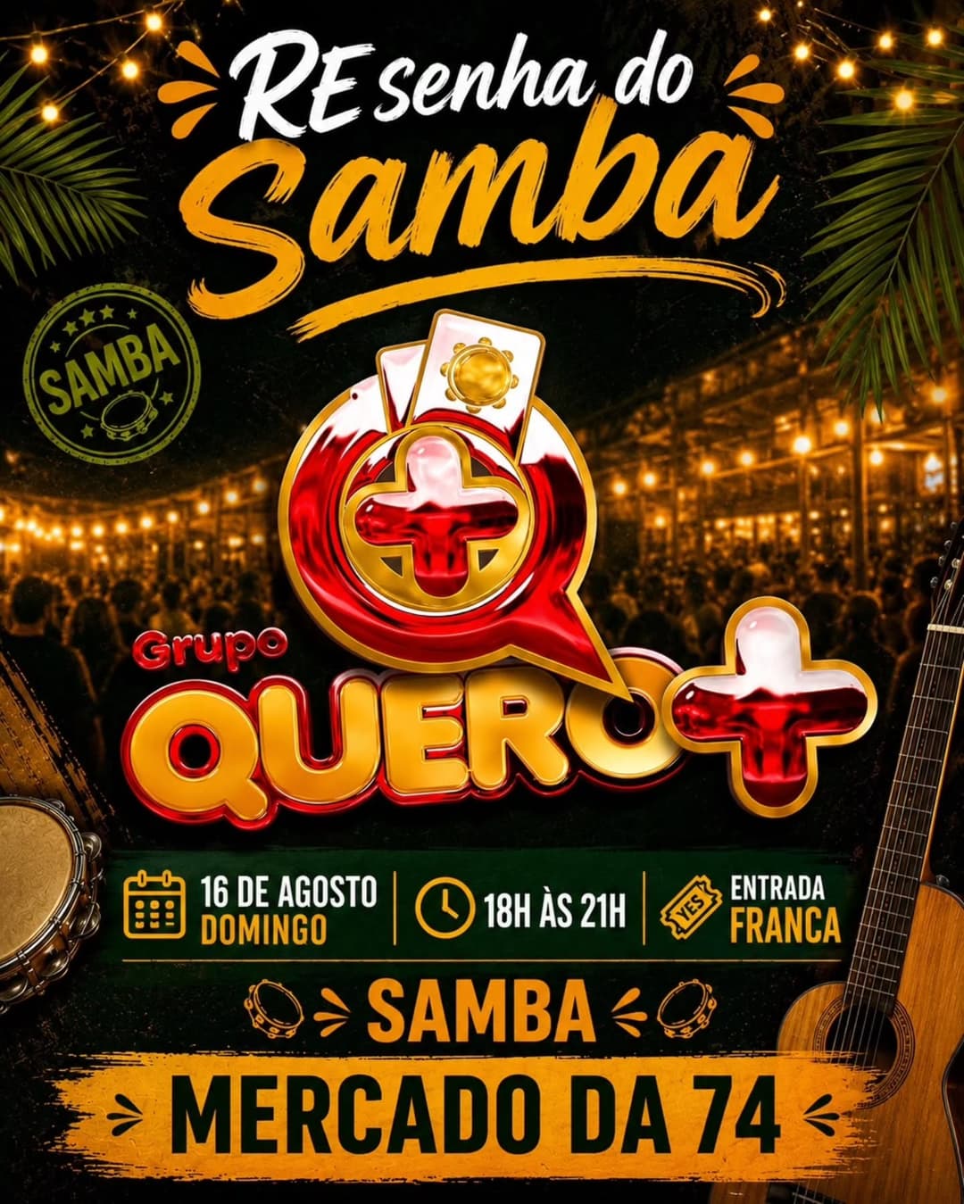 Flyer de Grupo Quero Mais