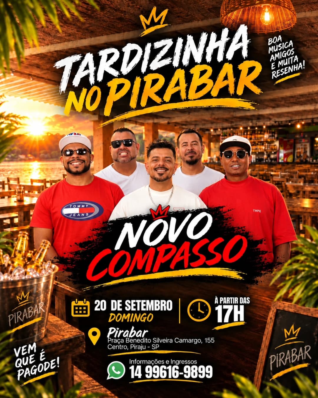 Flyer de Grupo Novo Compasso