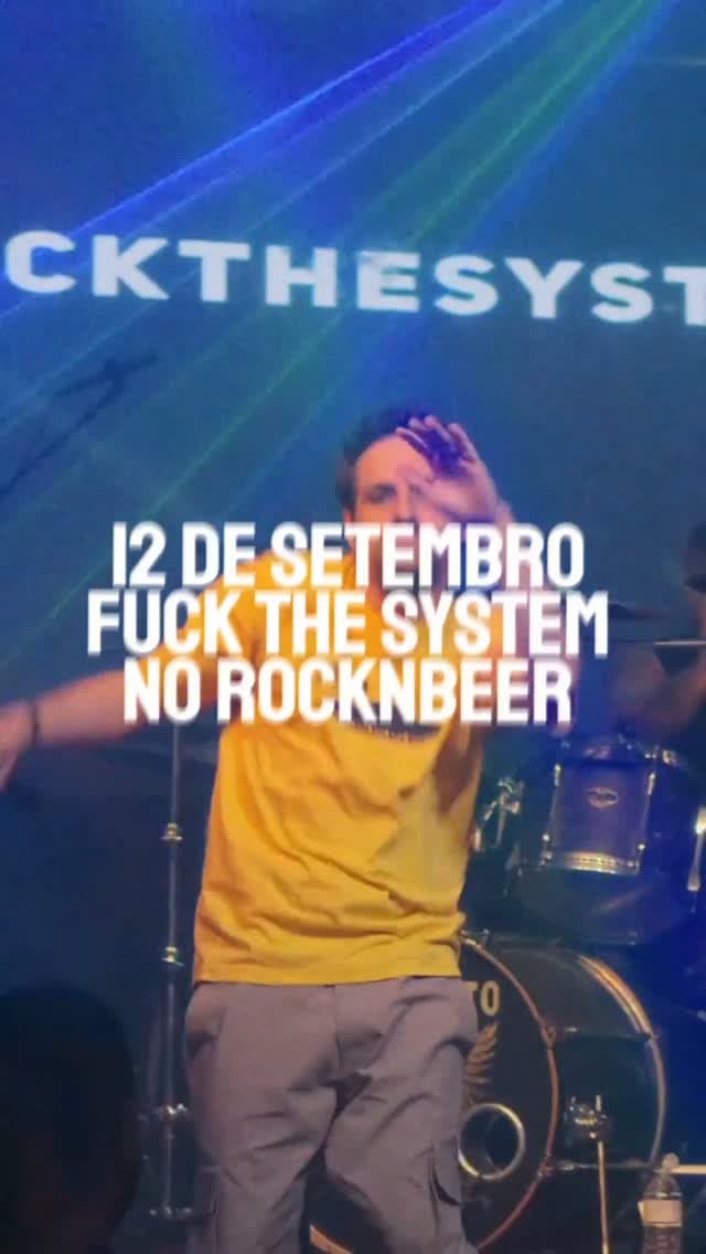 Flyer de Fuck the System e Break the Theory