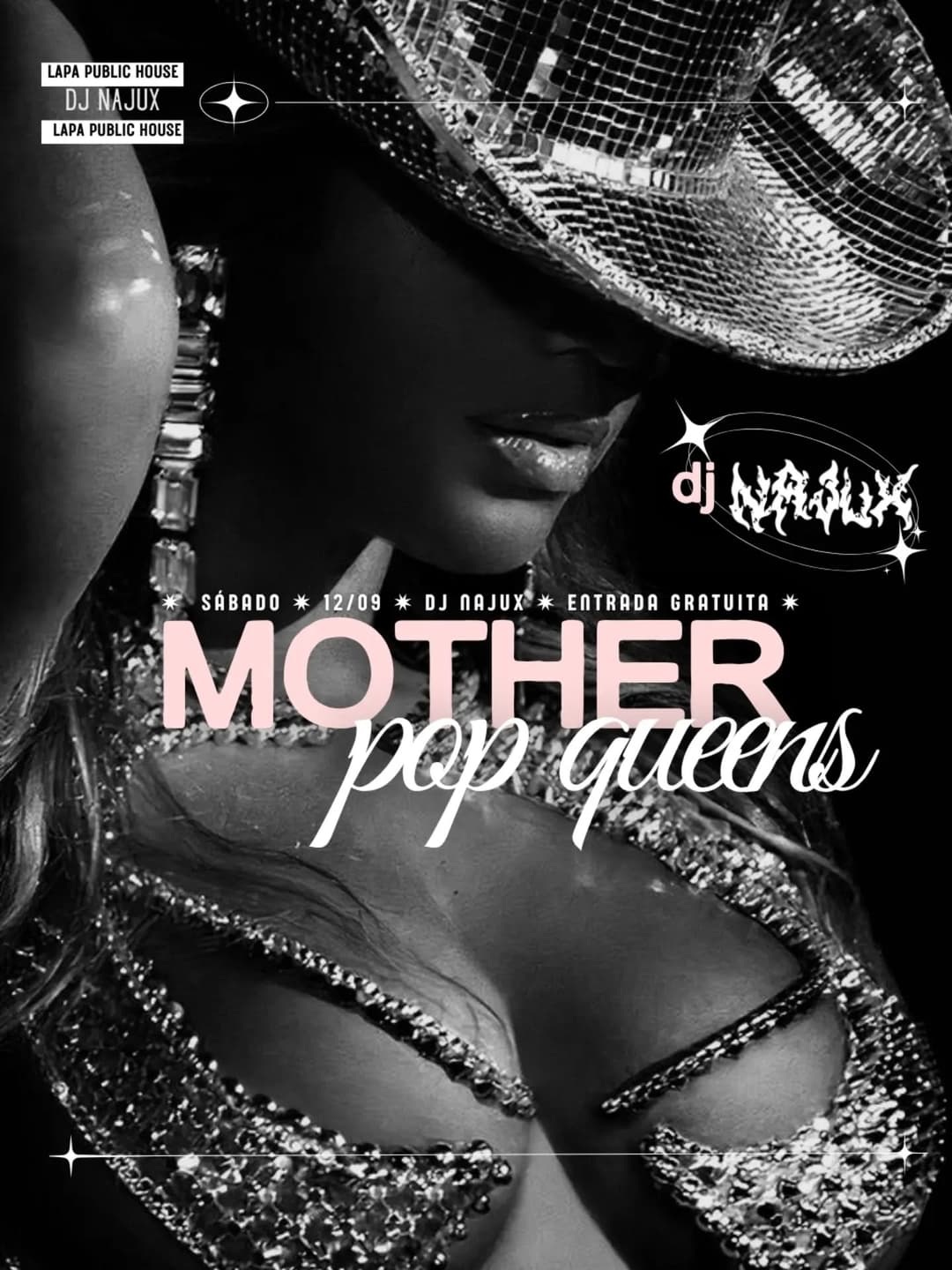 Flyer de DJ Najux