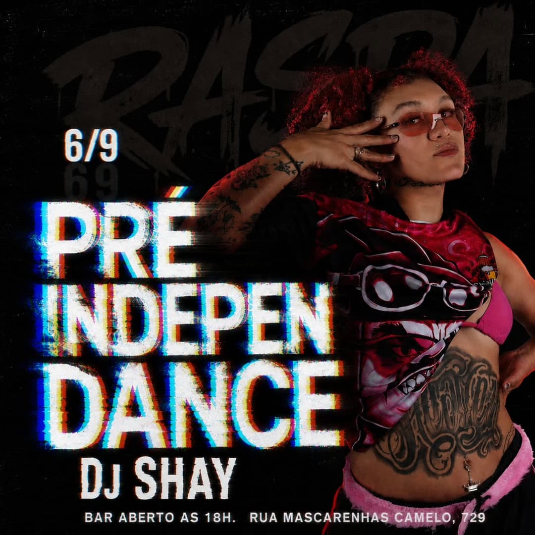 Flyer de DJ SHAY