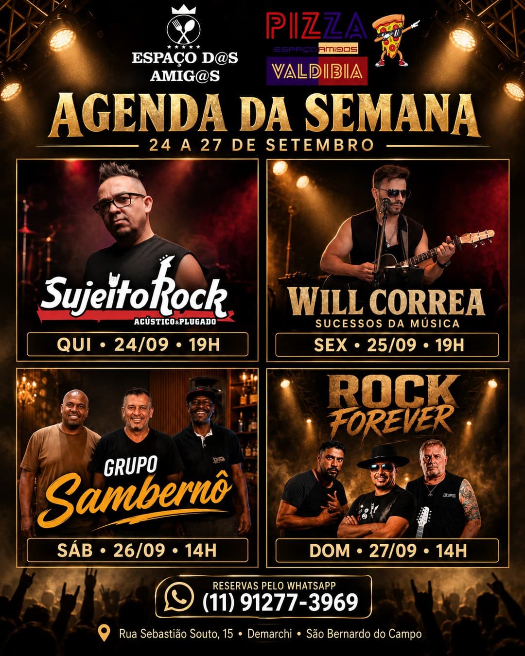 Flyer de Sambernô