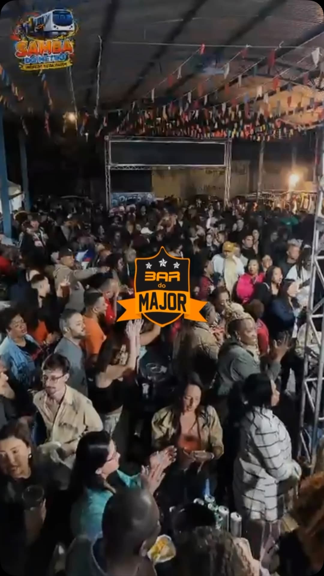 Flyer de Samba do Metrô