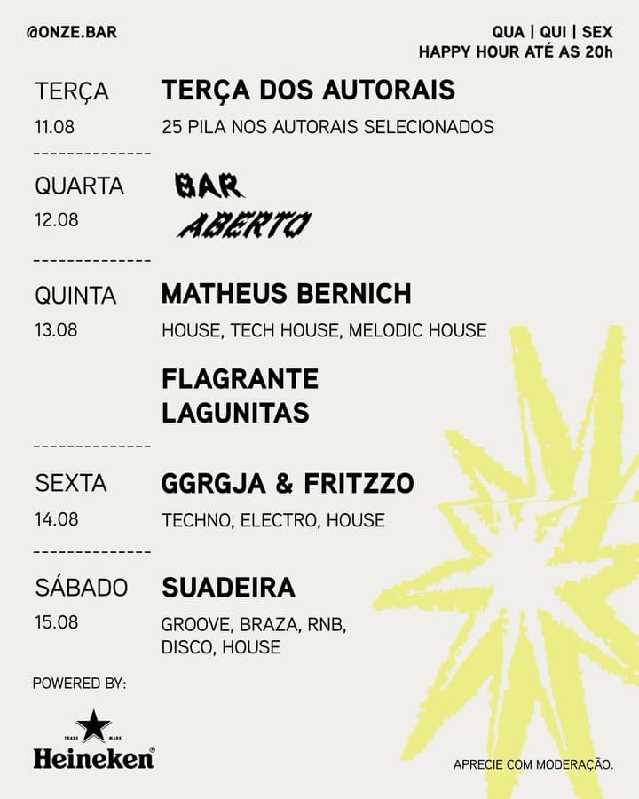 Flyer de Marcelo Andres, Luciano Malasia e suadeira