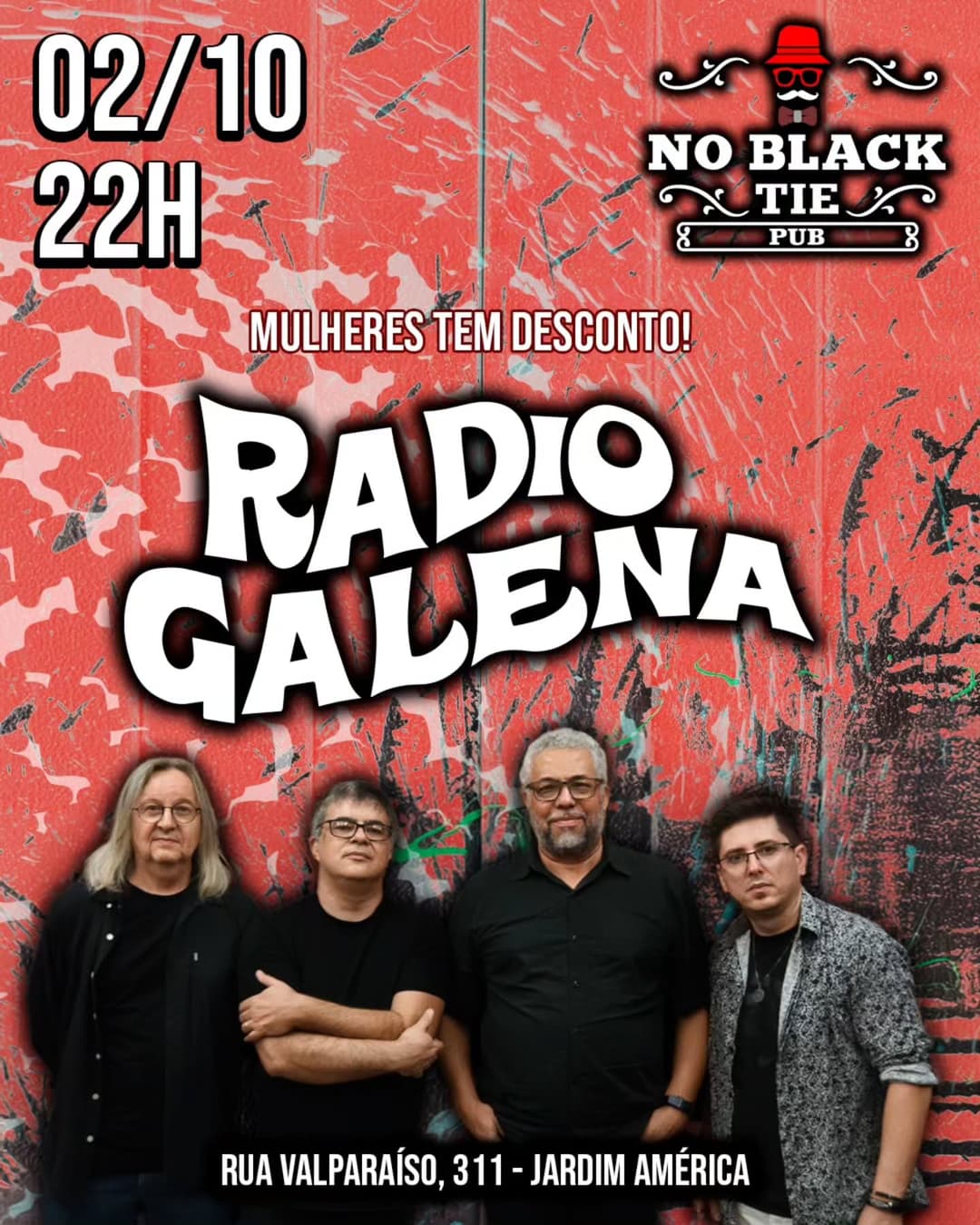 Flyer de Banda Radio Galena