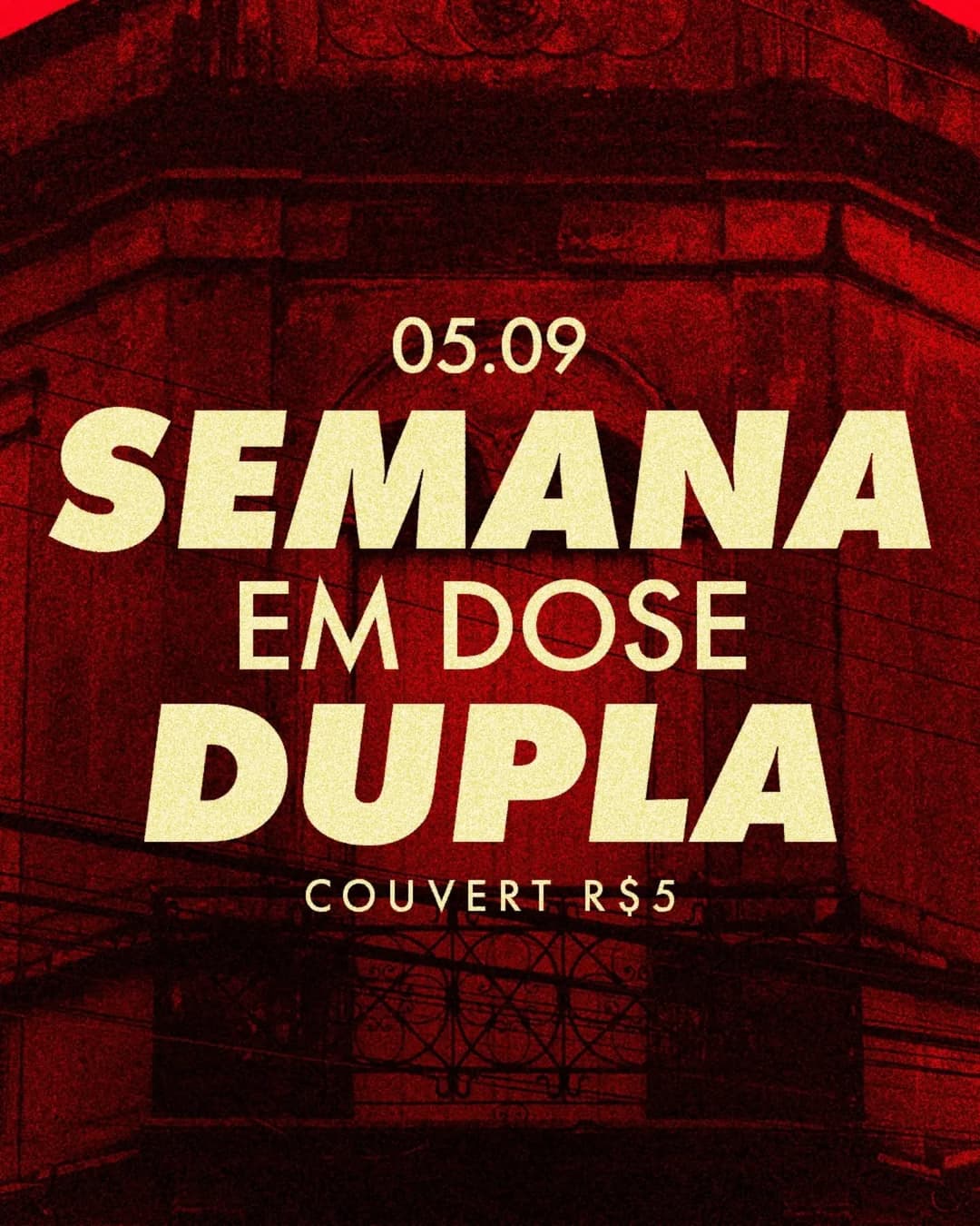 Flyer de DJ Trebto e gupaes