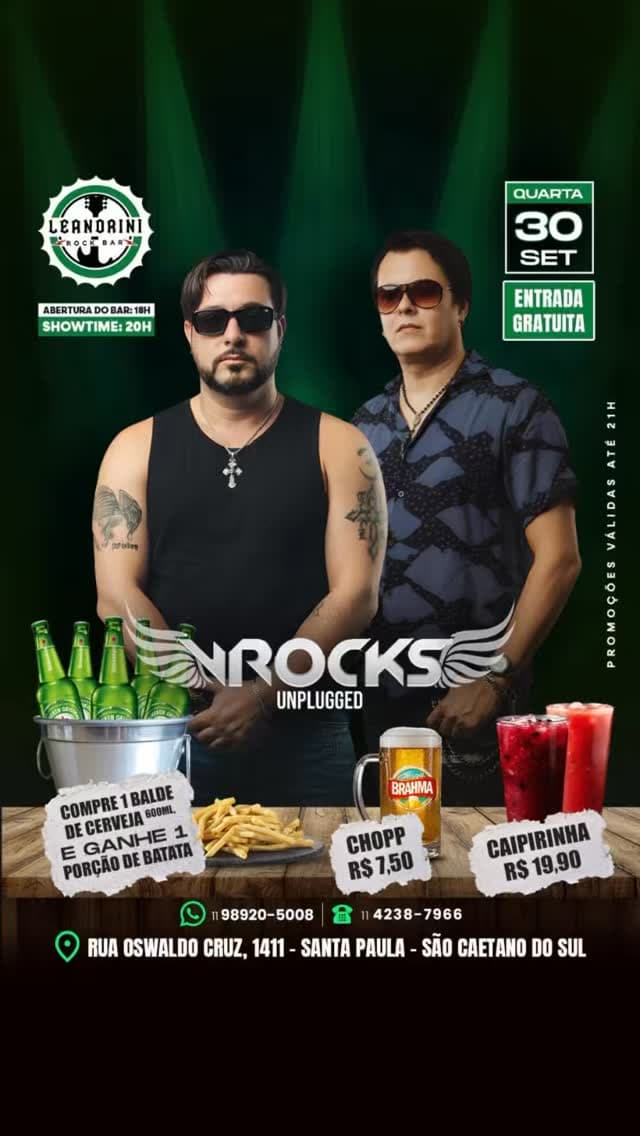 Flyer de VRocks