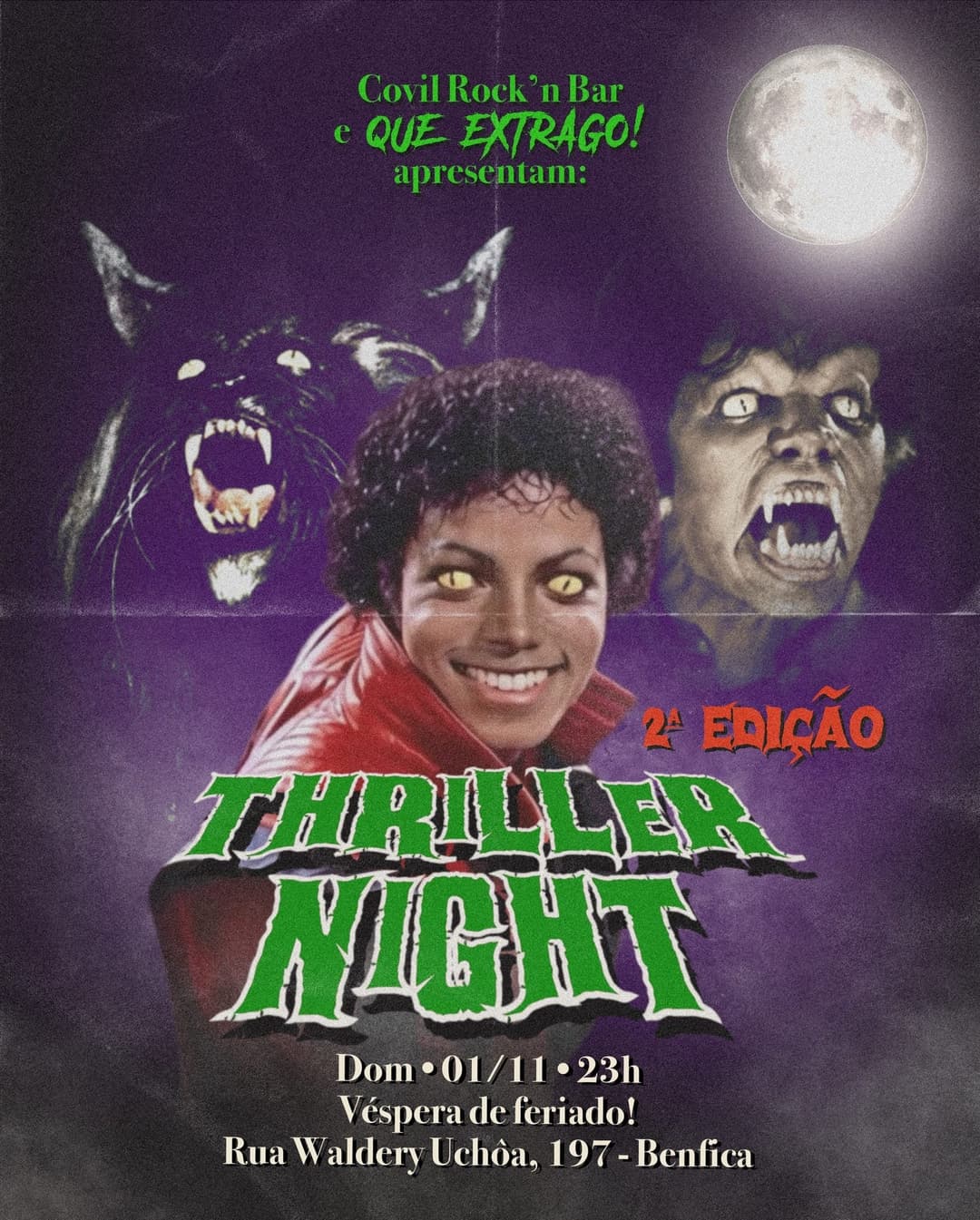 Flyer de Que Extrago!