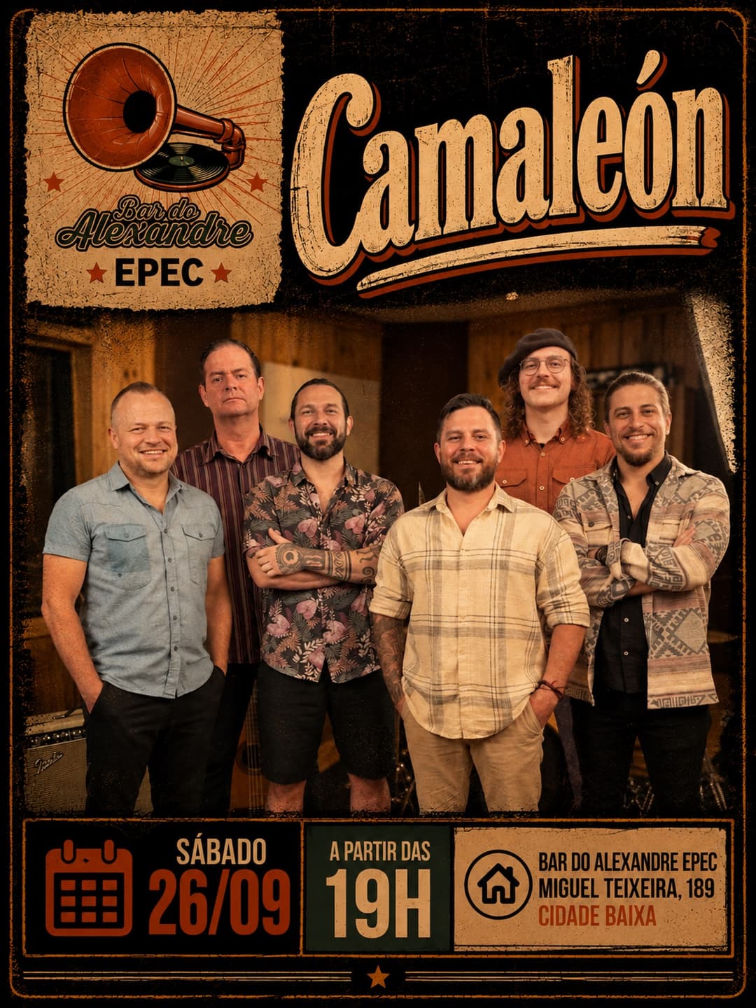 Flyer de Camaleon