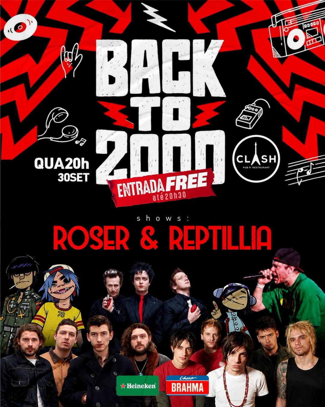 Flyer de Roser & Reptilia